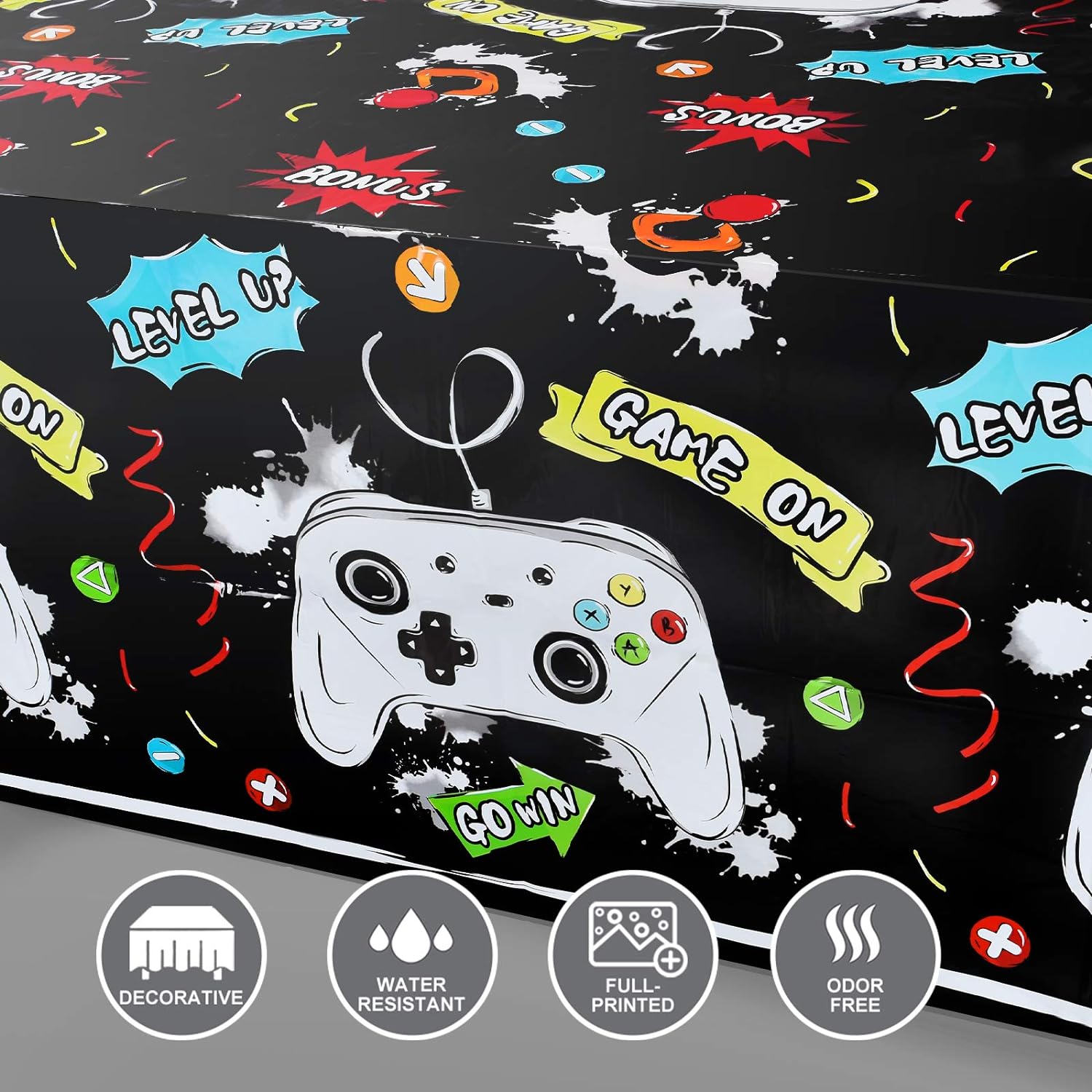 WERNNSAI Video Game Party Tablecloth Review